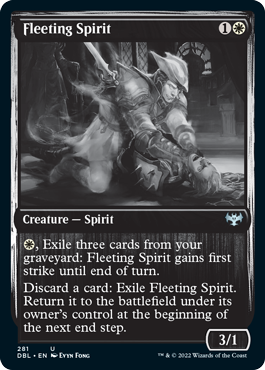 Fleeting Spirit [Innistrad: Double Feature] | Fandemonia Ltd