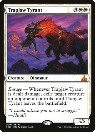 Trapjaw Tyrant [Rivals of Ixalan] | Fandemonia Ltd