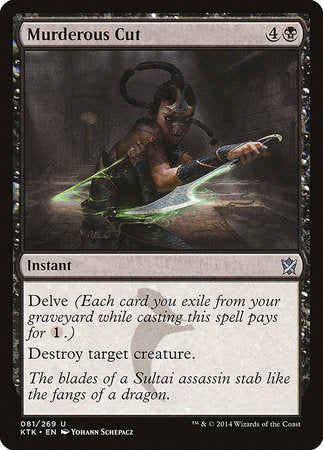 Murderous Cut [Khans of Tarkir] | Fandemonia Ltd