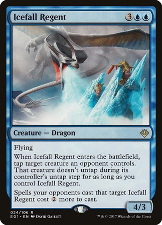 Icefall Regent [Archenemy: Nicol Bolas] | Fandemonia Ltd