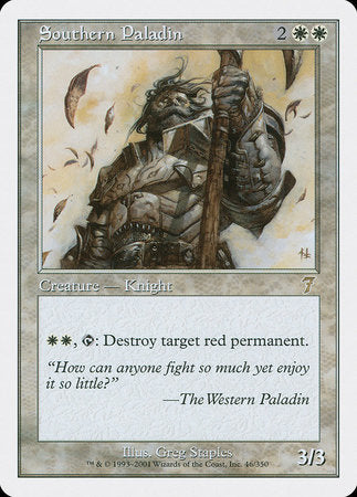 Southern Paladin [Seventh Edition] | Fandemonia Ltd