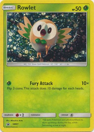 Rowlet (SM01) (General Mills Promo) [Sun & Moon: Black Star Promos] | Fandemonia Ltd