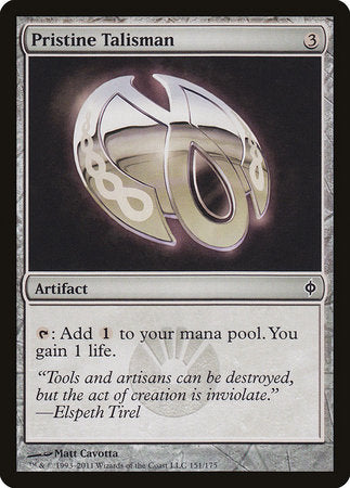 Pristine Talisman [New Phyrexia] | Fandemonia Ltd