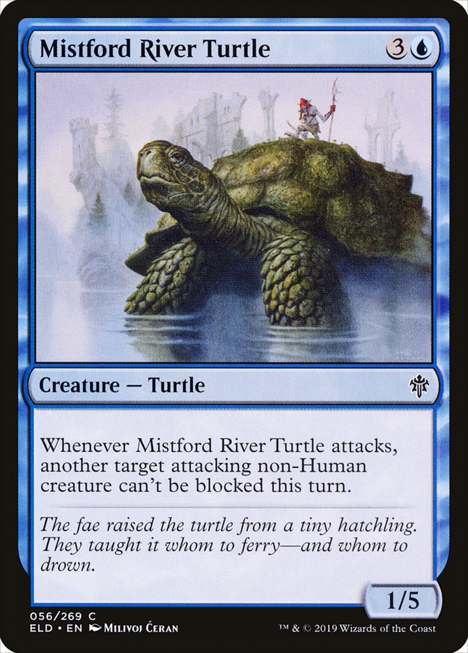 Mistford River Turtle [Throne of Eldraine] | Fandemonia Ltd