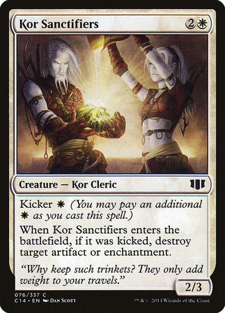 Kor Sanctifiers [Commander 2014] | Fandemonia Ltd