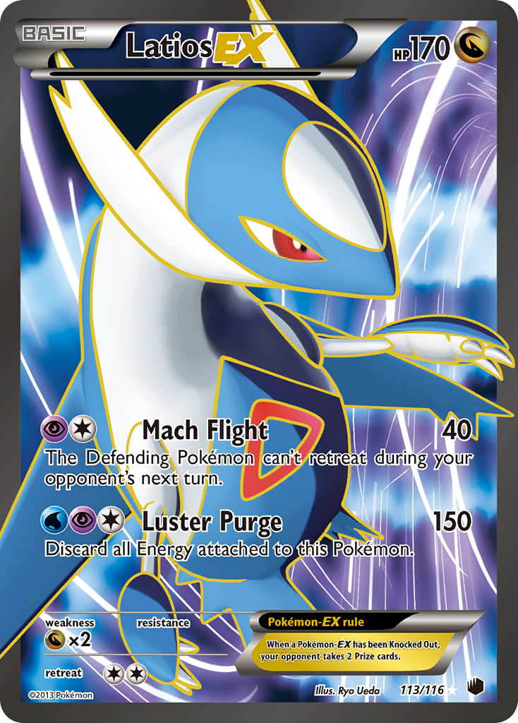 Latios EX (113/116) [Black & White: Plasma Freeze] | Fandemonia Ltd