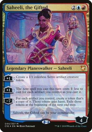 Saheeli, the Gifted (Commander 2018) [Commander 2018 Oversized] | Fandemonia Ltd