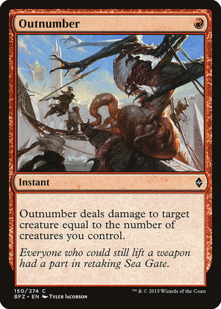 Outnumber [Battle for Zendikar] | Fandemonia Ltd
