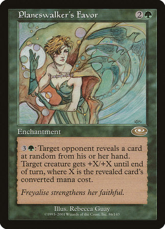 Planeswalker's Favor [Planeshift] | Fandemonia Ltd
