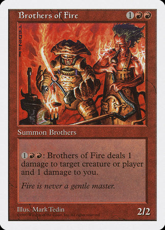 Brothers of Fire [Fifth Edition] | Fandemonia Ltd