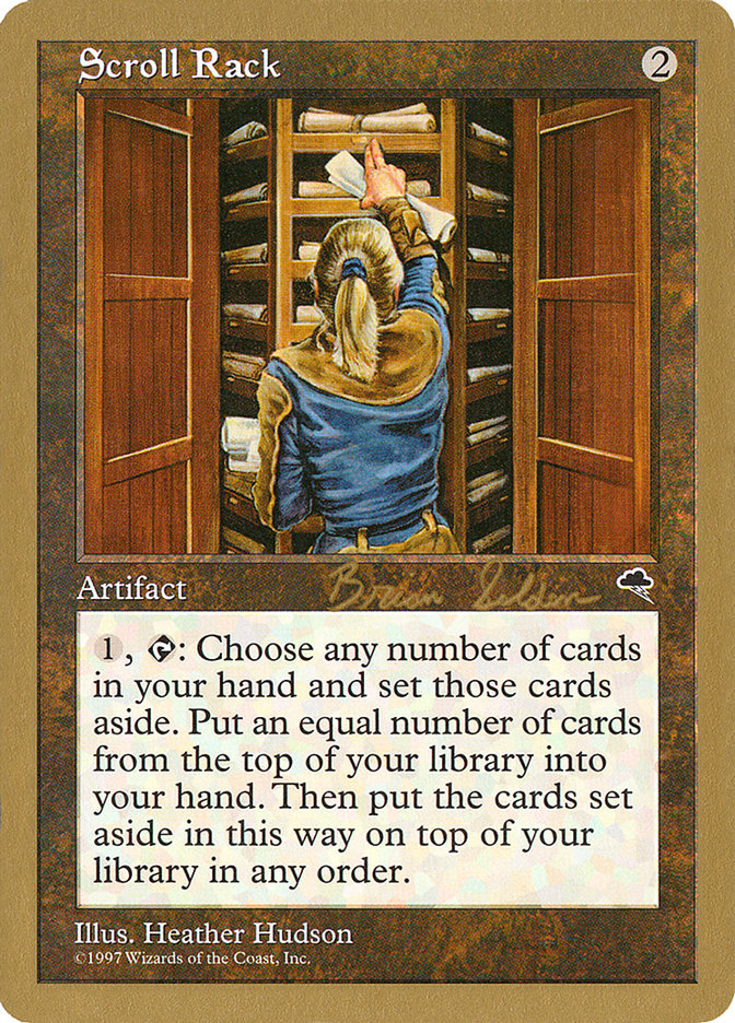 Scroll Rack (Brian Selden) [World Championship Decks 1998] | Fandemonia Ltd
