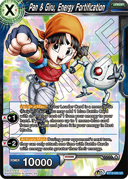 Pan & Giru, Energy Fortification (Uncommon) [BT13-033] | Fandemonia Ltd