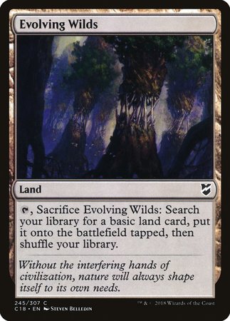 Evolving Wilds [Commander 2018] | Fandemonia Ltd