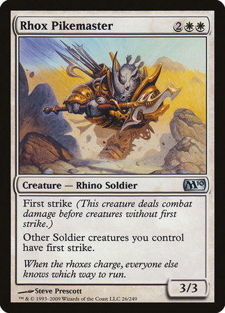 Rhox Pikemaster [Magic 2010] | Fandemonia Ltd