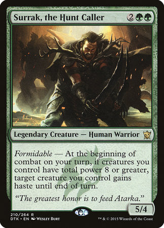 Surrak, the Hunt Caller [Dragons of Tarkir] | Fandemonia Ltd