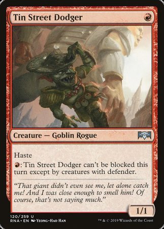 Tin Street Dodger [Ravnica Allegiance] | Fandemonia Ltd