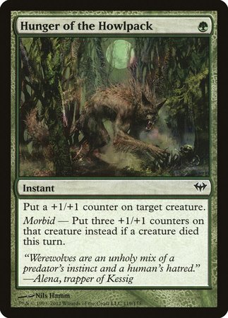 Hunger of the Howlpack [Dark Ascension] | Fandemonia Ltd