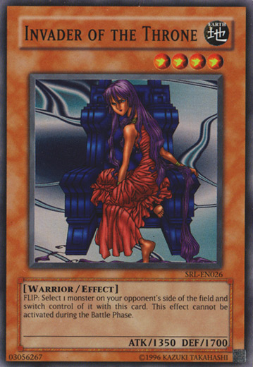 Invader of the Throne [SRL-026] Super Rare | Fandemonia Ltd