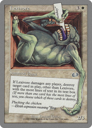 Lexivore [Unglued] | Fandemonia Ltd