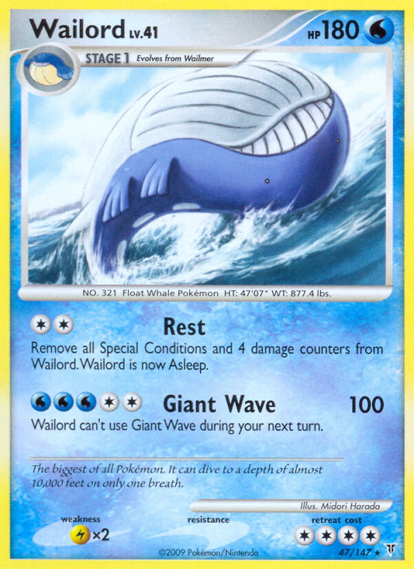 Wailord (47/147) [Platinum: Supreme Victors] | Fandemonia Ltd