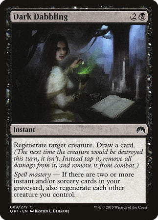Dark Dabbling [Magic Origins] | Fandemonia Ltd