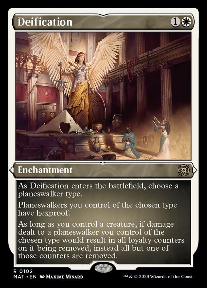 Deification (Foil Etched) [March of the Machine: The Aftermath] | Fandemonia Ltd