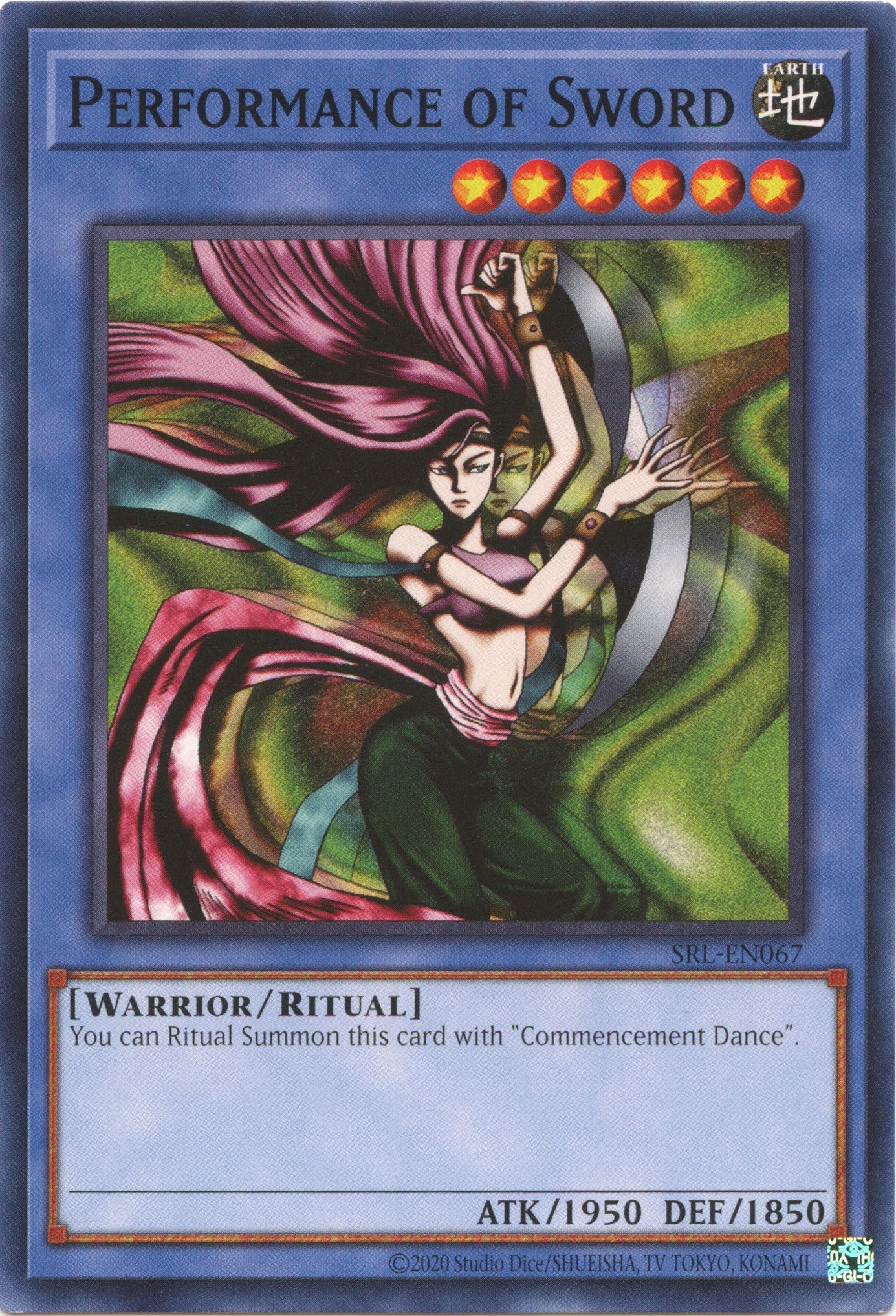 Performance of Sword (25th Anniversary) [SRL-EN067] Common | Fandemonia Ltd