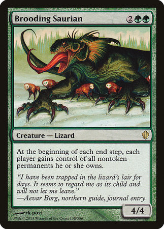 Brooding Saurian [Commander 2013] | Fandemonia Ltd