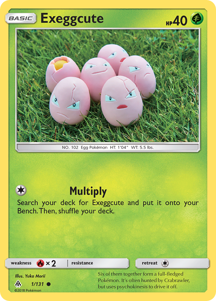 Exeggcute (1/131) [Sun & Moon: Forbidden Light] | Fandemonia Ltd