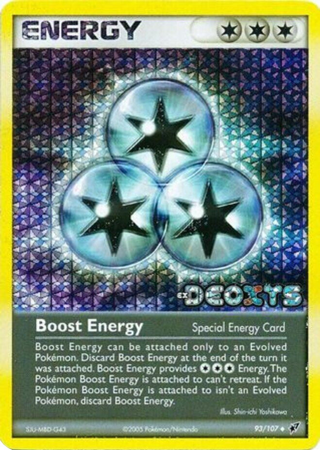 Boost Energy (93/107) (Stamped) [EX: Deoxys] | Fandemonia Ltd