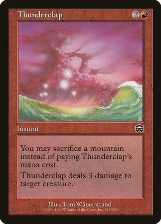 Thunderclap [Mercadian Masques] | Fandemonia Ltd