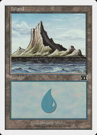 Island (335) [Classic Sixth Edition] | Fandemonia Ltd