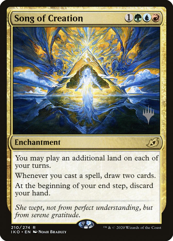 Song of Creation (Promo Pack) [Ikoria: Lair of Behemoths Promos] | Fandemonia Ltd