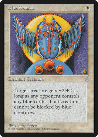 Blue Scarab [Ice Age] | Fandemonia Ltd