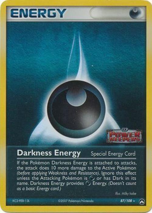 Darkness Energy (87/108) (Stamped) [EX: Power Keepers] | Fandemonia Ltd