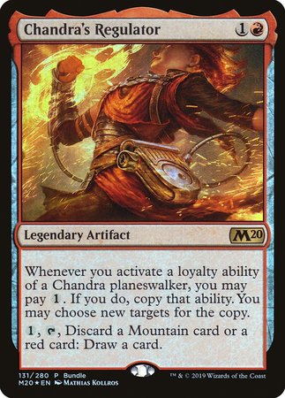 Chandra's Regulator (M20 Bundle) [Core Set 2020 Promos] | Fandemonia Ltd