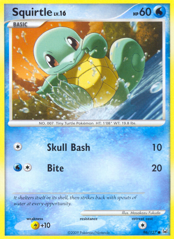 Squirtle (96/127) [Platinum: Base Set] | Fandemonia Ltd