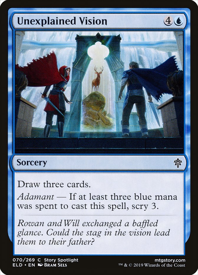 Unexplained Vision [Throne of Eldraine] | Fandemonia Ltd