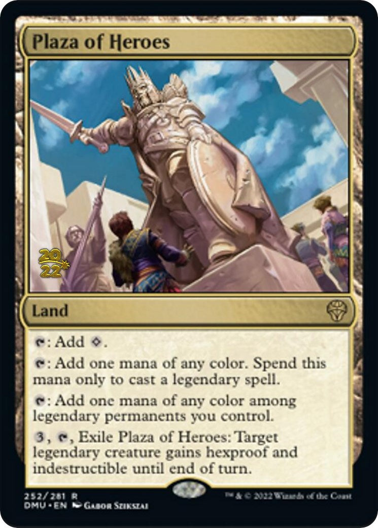 Plaza of Heroes [Dominaria United Prerelease Promos] | Fandemonia Ltd