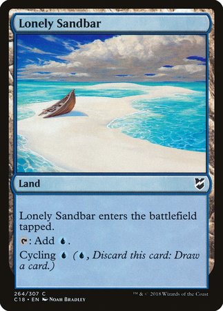 Lonely Sandbar [Commander 2018] | Fandemonia Ltd