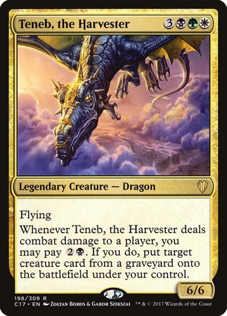 Teneb, the Harvester [Commander 2017] | Fandemonia Ltd