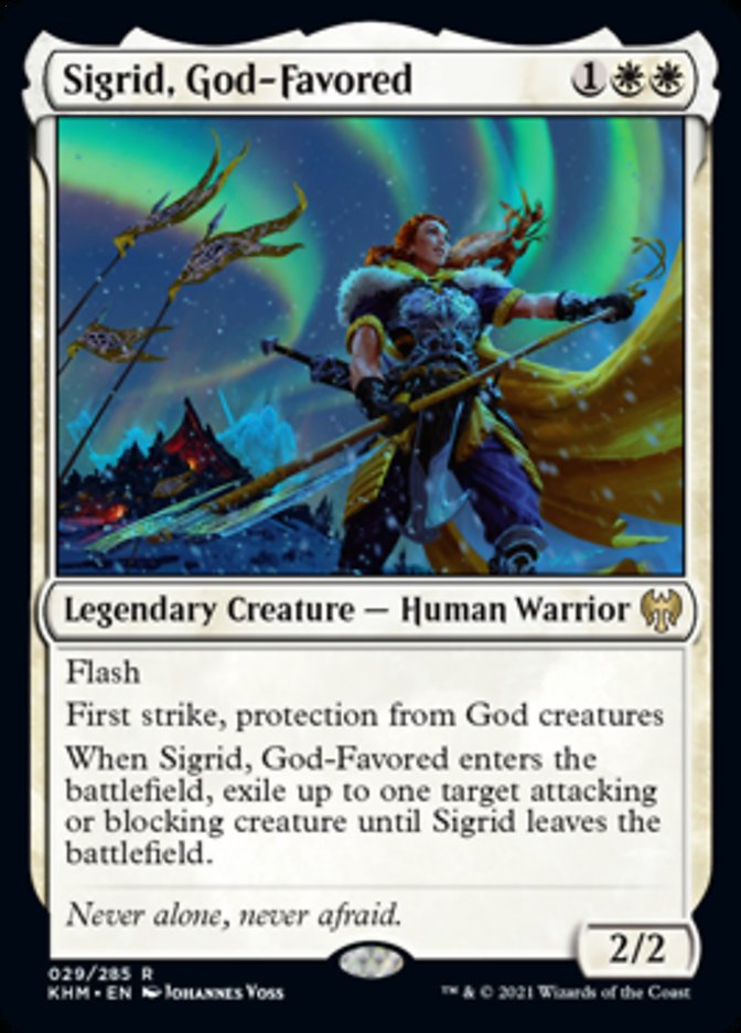 Sigrid, God-Favored [Kaldheim] | Fandemonia Ltd