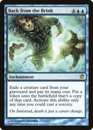 Back from the Brink [Innistrad] | Fandemonia Ltd