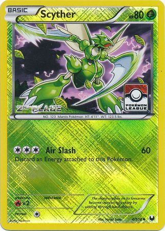 Scyther (4/108) (League Promo 2nd Place) [Black & White: Dark Explorers] | Fandemonia Ltd