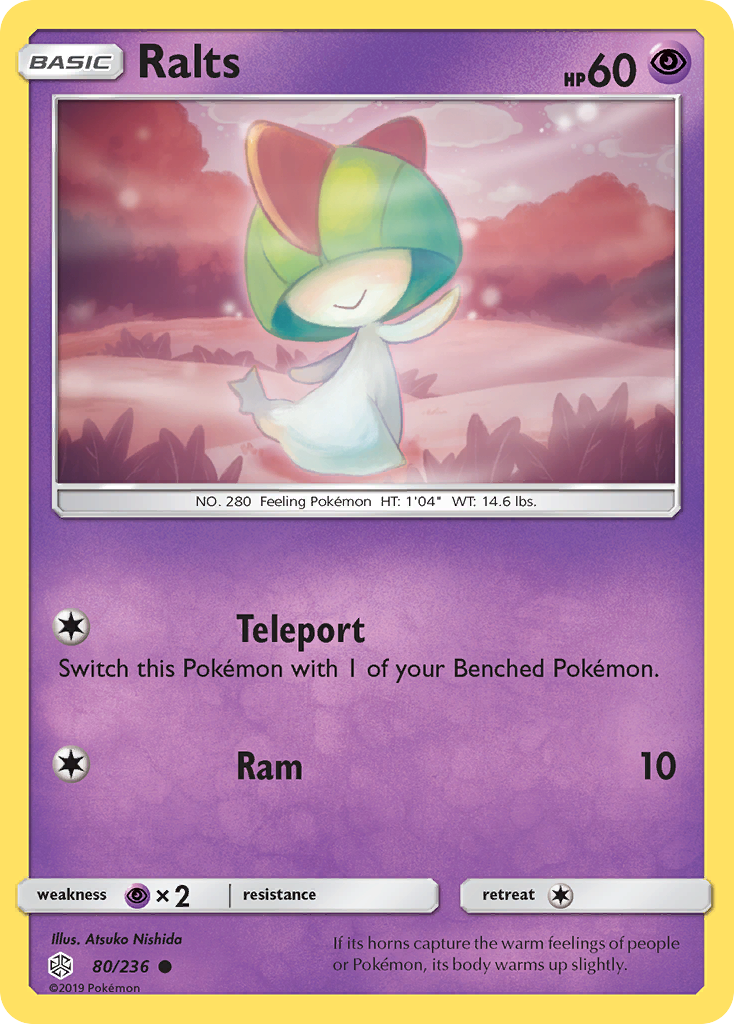 Ralts (80/236) [Sun & Moon: Cosmic Eclipse] | Fandemonia Ltd