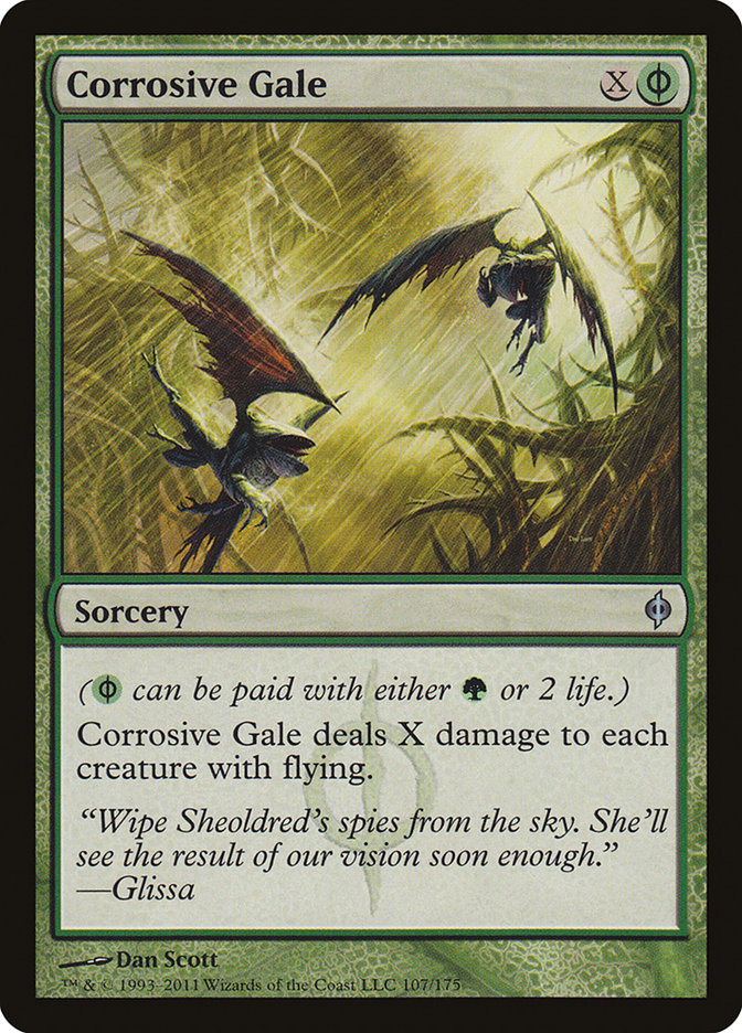 Corrosive Gale [New Phyrexia] | Fandemonia Ltd