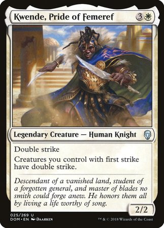 Kwende, Pride of Femeref [Dominaria] | Fandemonia Ltd
