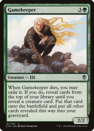 Gamekeeper [Commander 2016] | Fandemonia Ltd