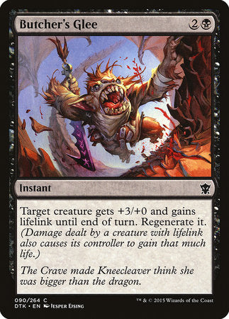 Butcher's Glee [Dragons of Tarkir] | Fandemonia Ltd