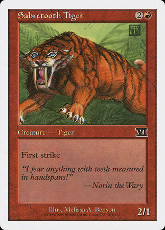 Sabretooth Tiger [Classic Sixth Edition] | Fandemonia Ltd